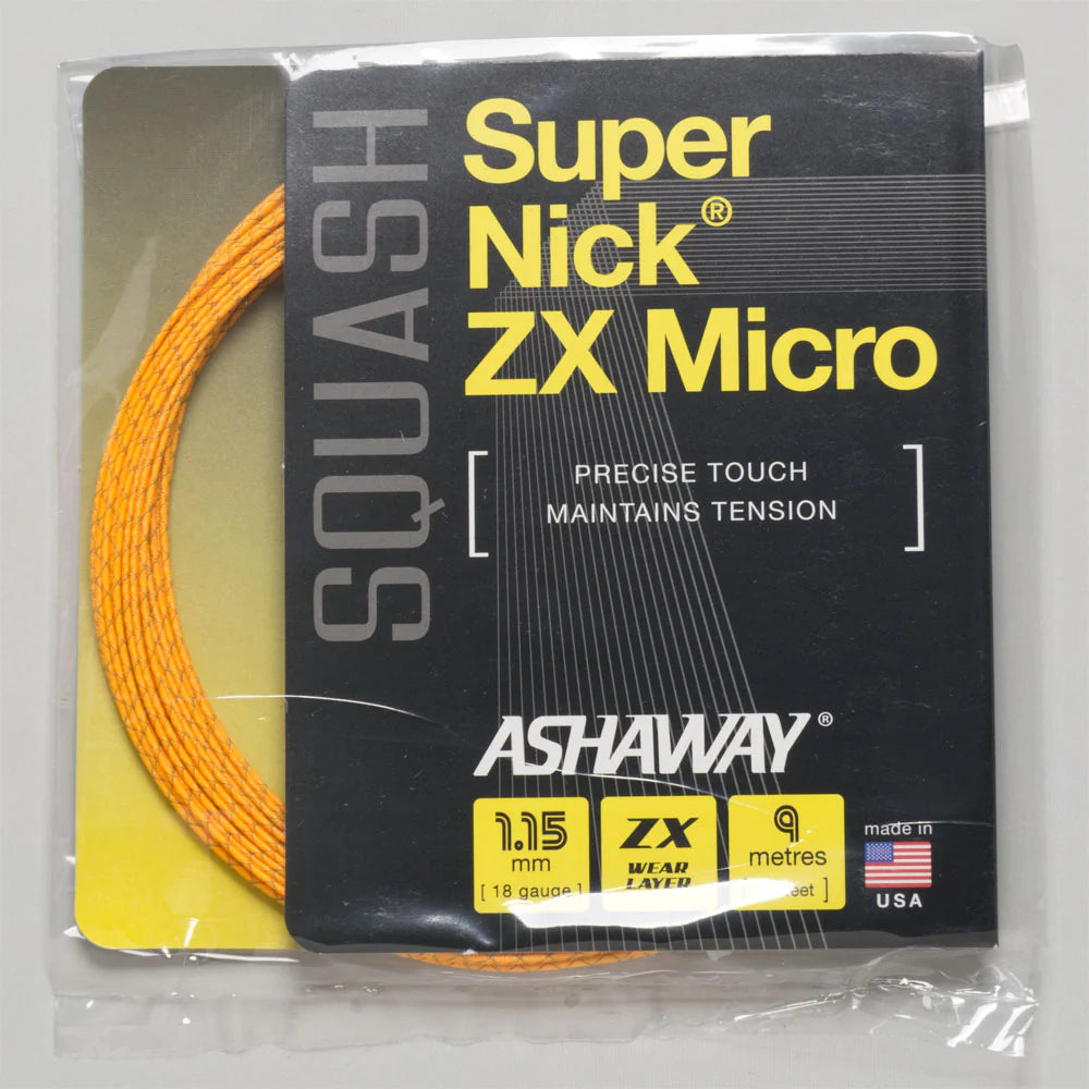 Ashaway SUPERNICK ZX MICRO 30' SET - orange