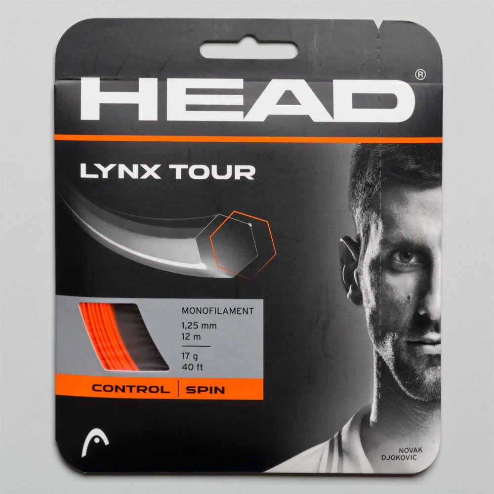 HEAD LYNX Tour 17 Tennis String Set - Orange