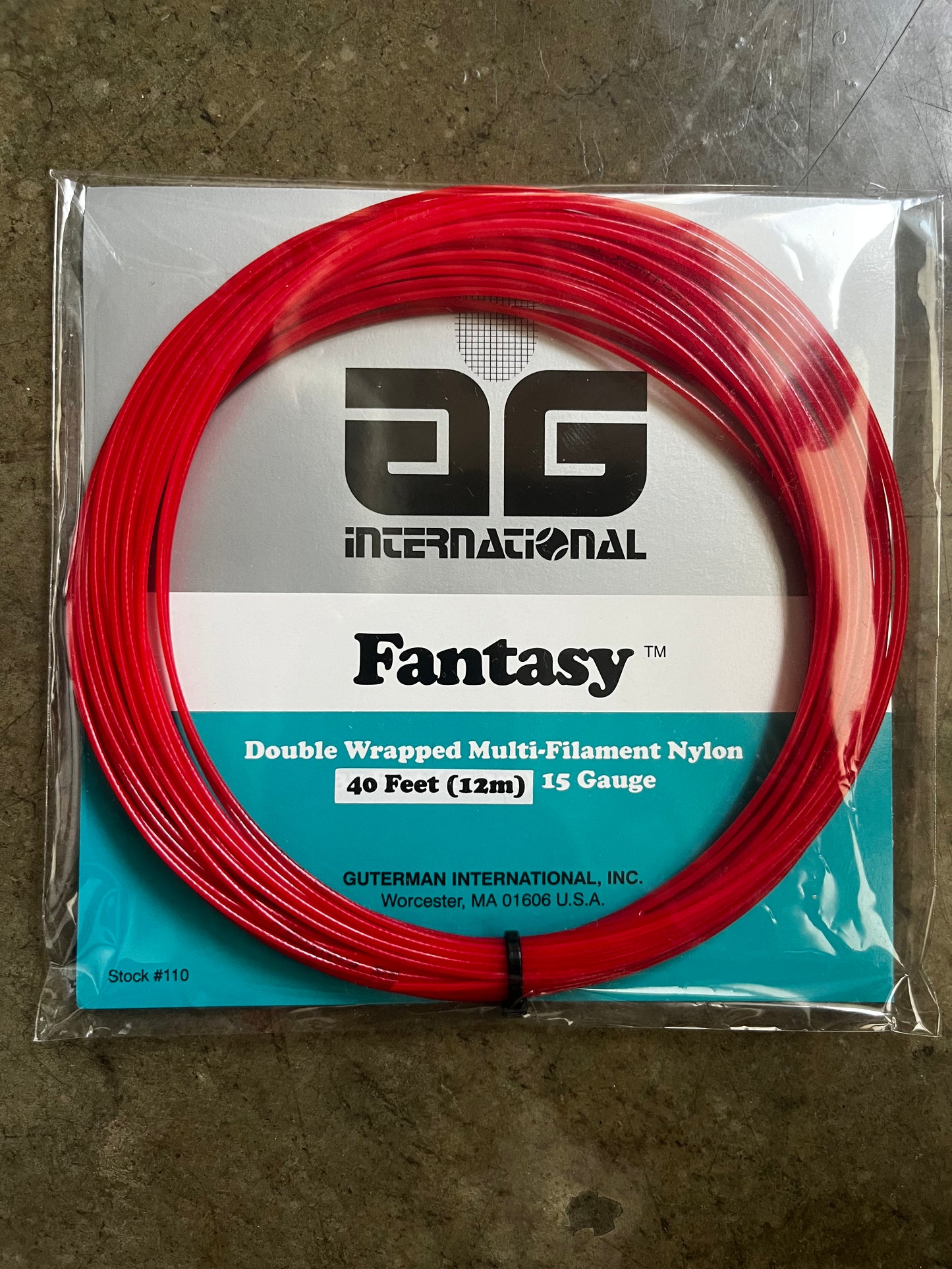 AG Fantasy String Set 15G - RED