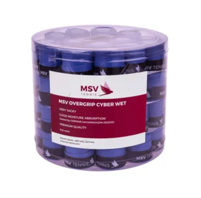 MSV Overgrip Cyber Wet 60 / pack - Dark Blue