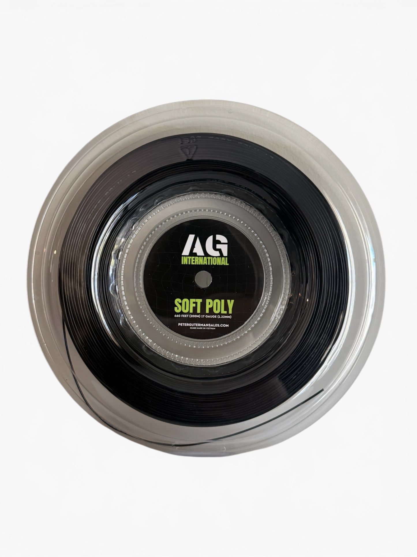 AG Soft Poly Reel 660 (200m) 17g (1.22mm) Black