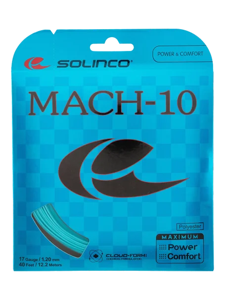 Solinco Mach-10 (17 Gauge / 1.20mm) Blue