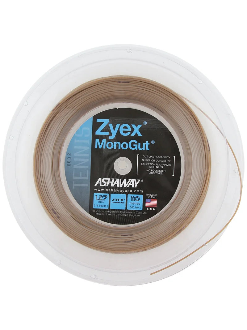 Ashaway Monogut ZX 16 360' Reel - Natural