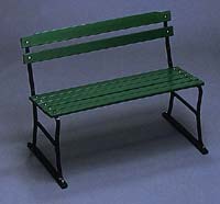 Wood Courtside Bench