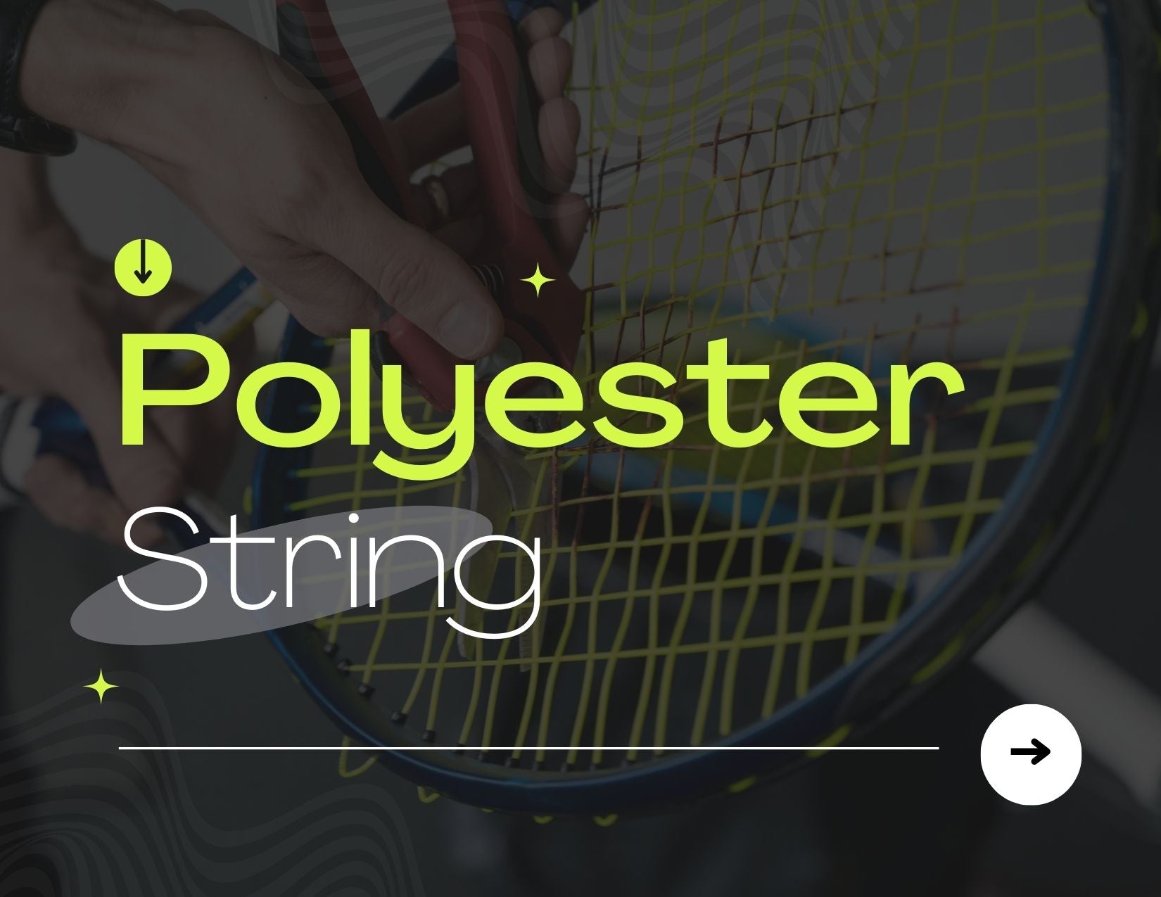 Polyester Tennis Racket String AG Polyester String Tennis String Reels & Sets – Peter Guterman Sales