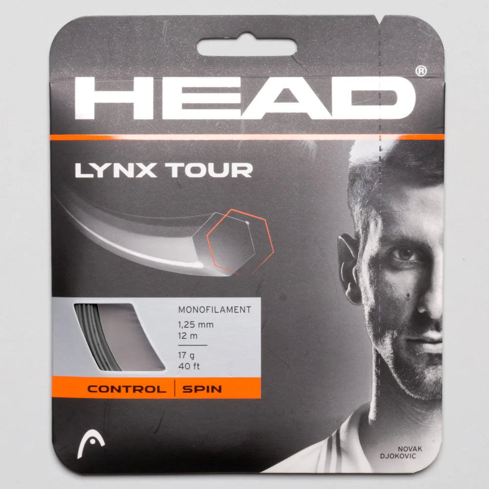 HEAD LYNX Tour 17 Tennis String Set - Grey
