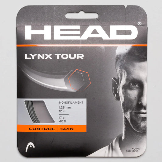 HEAD LYNX Tour 17 Tennis String Set - Grey