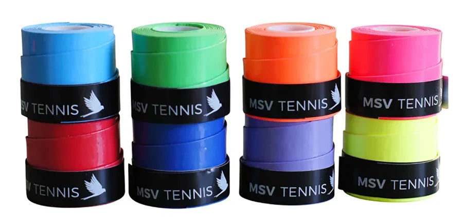 MSV Cyber Wet Overgrip Bucket Assorted Colors 24 pack 8 Colors