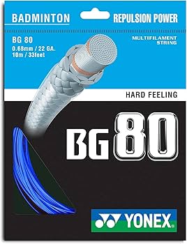 Yonex BG 80 Badminton String - Royal Blue