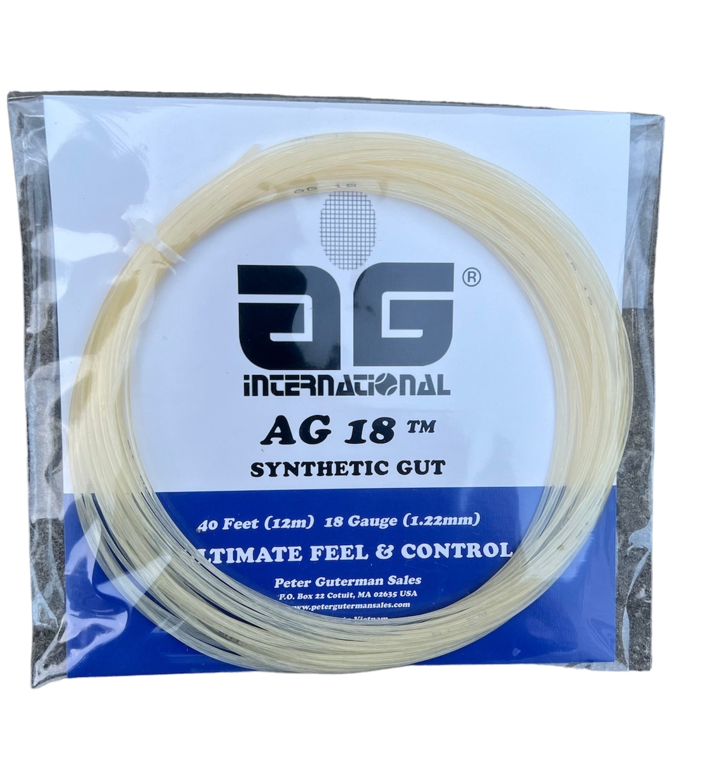 AG 18 Synthetic Gut String Set - Natural