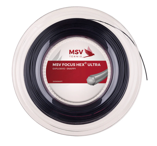 MSV Focus HEX Ultra Black 1.30mm 200m Reel