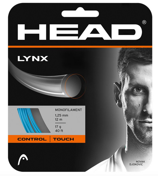 Head Lynx 16/1.30 Tennis String Set - Blue