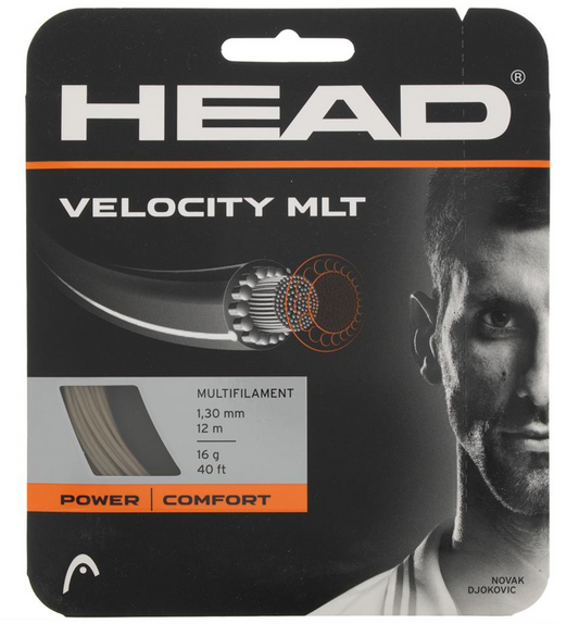 Head Velocity MLT 17g Tennis String Set - Natural