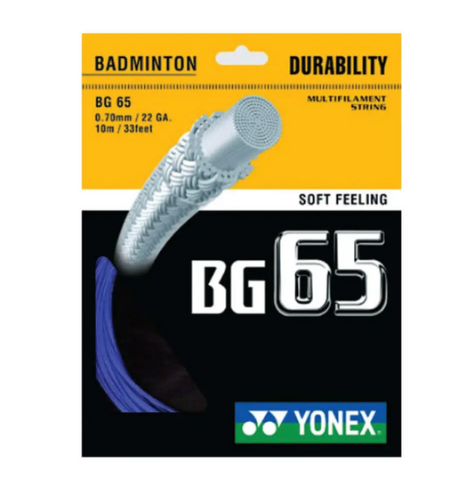 Yonex BG 65 Badminton String - Lavender