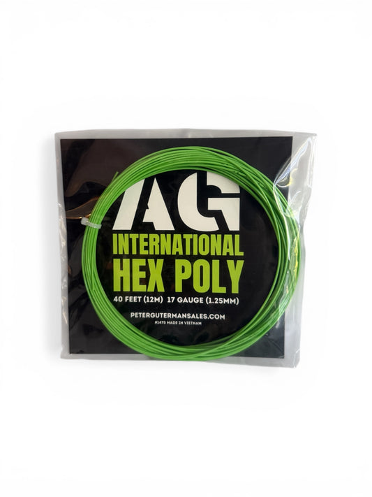 AG HEX POLY set 17g (1.25mm) Mint Green