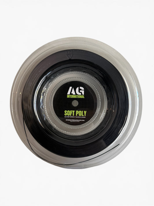 AG Soft Poly Reel 660 (200m) 16g (1.27mm) Black