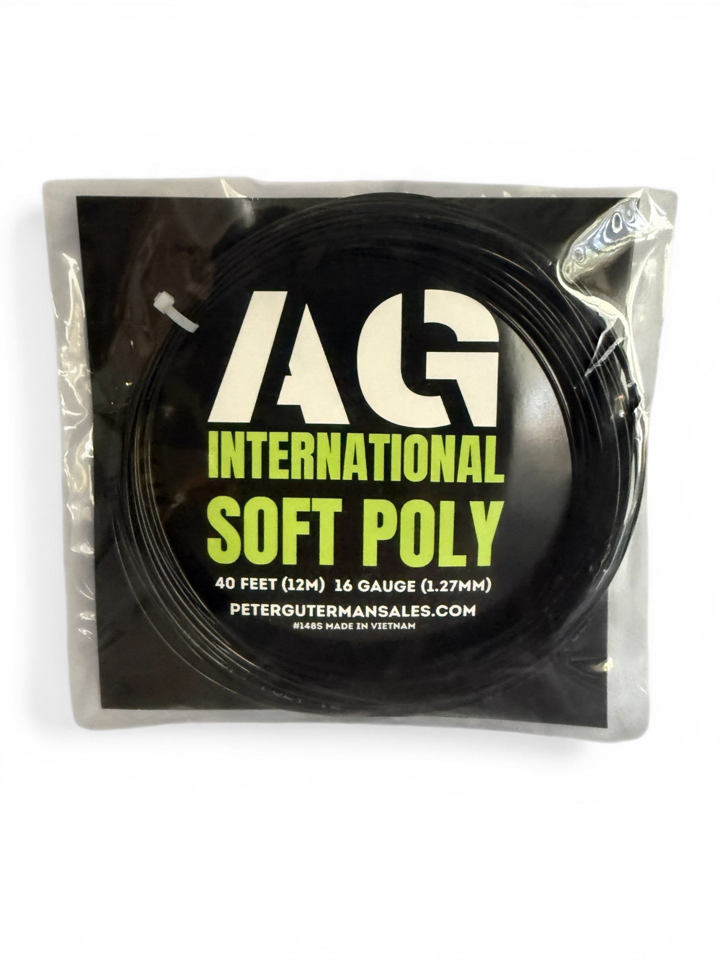 AG Soft Poly Set 40 (12m) 16g (1.27mm) Black