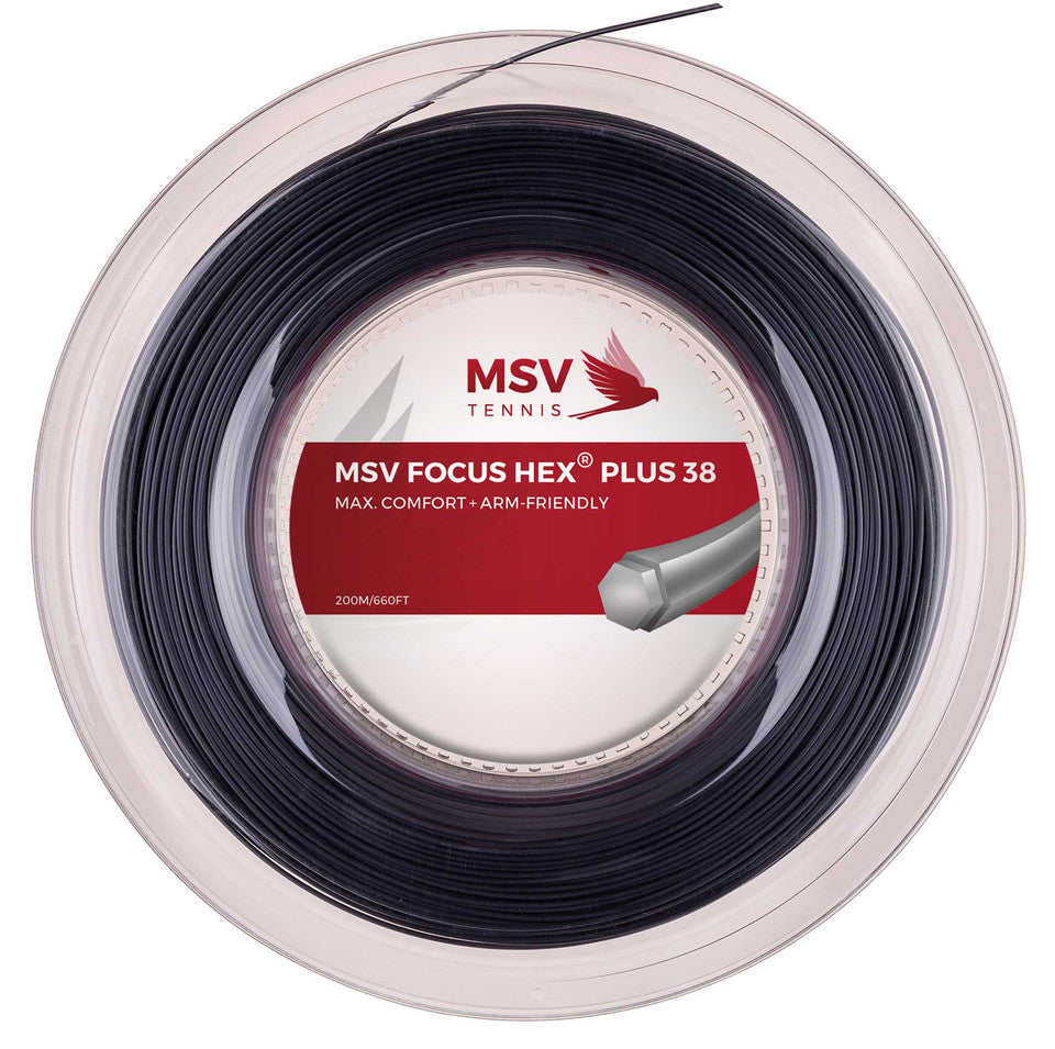 MSV Focus-Hex Plus 38 Black 16L 1.25mm 200M Reel