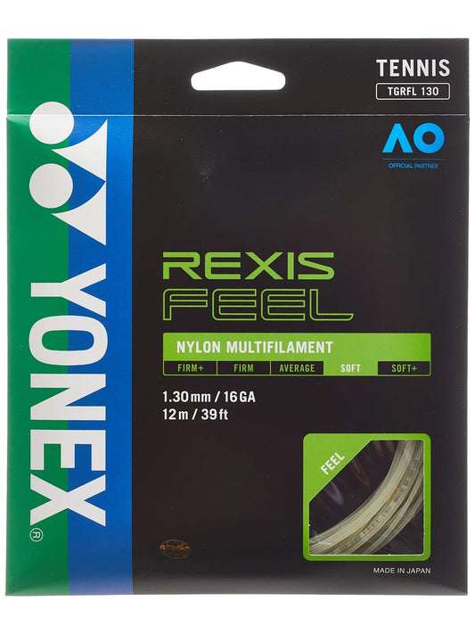 Yonex Rexis Feel 16/1.30 String Set Black