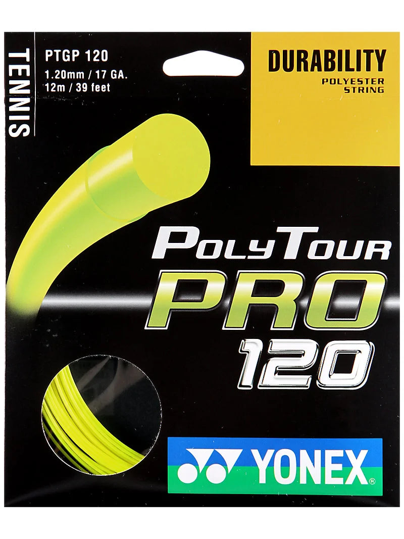 Yonex POLYTOUR PRO 17/1.20 String neon yellow