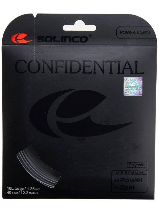 Solinco Confidential 16L (1.25mm) Tennis String Set