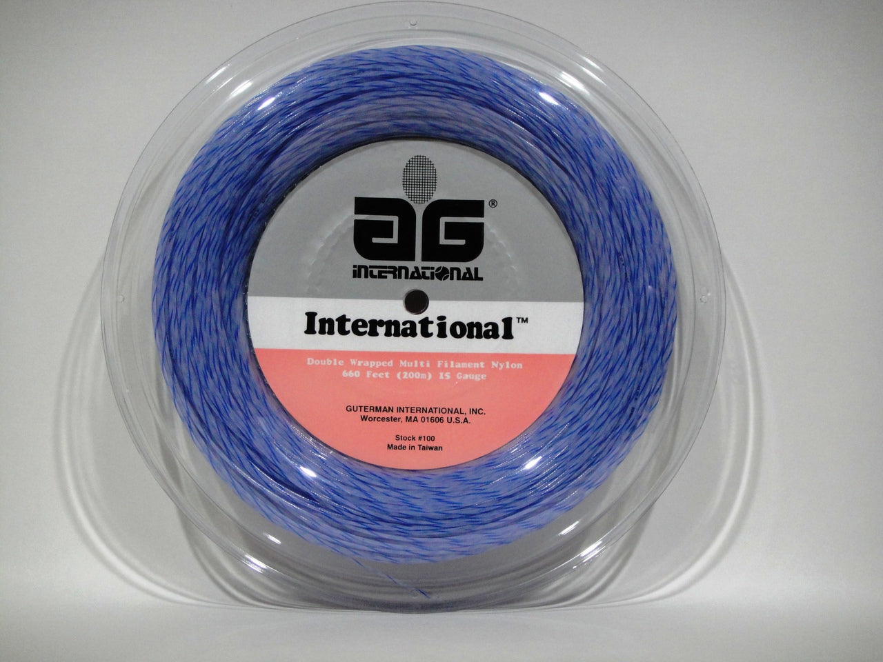 AG International 100 Blue Spiral 330' Reel