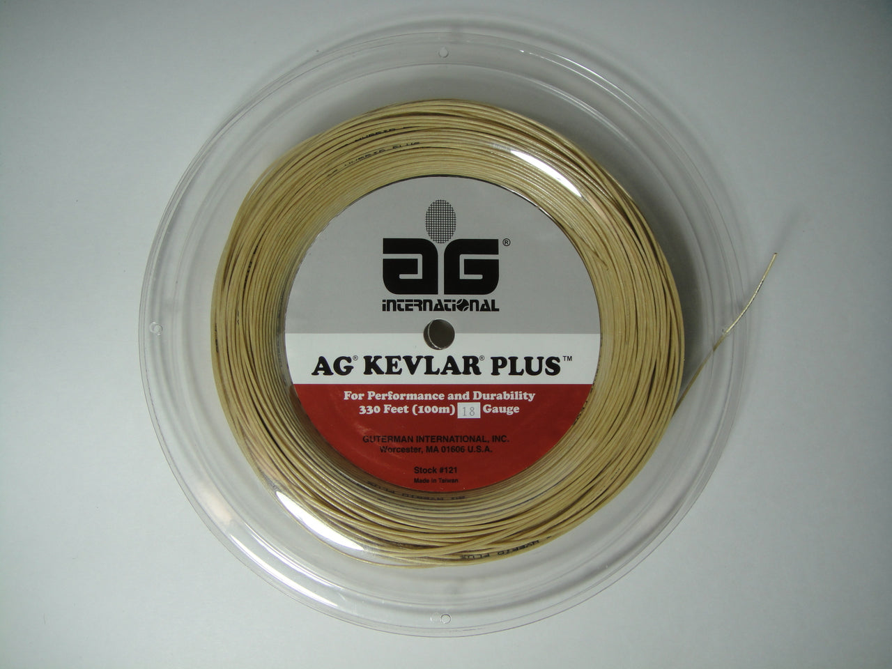 AG Kevlarplus Tennis String Reel-18-Gold