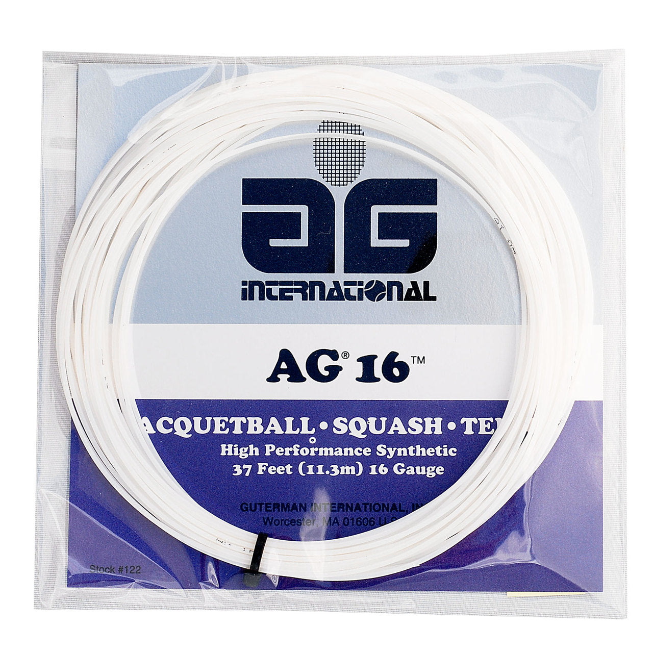 AG 16 String Set-16-White