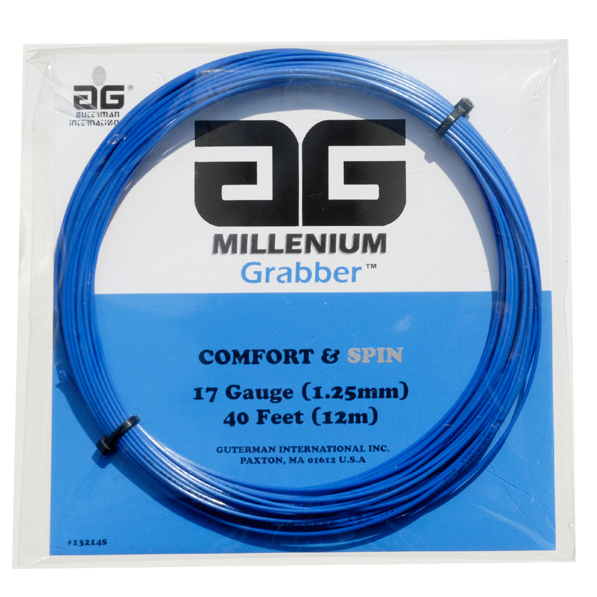 AG Millenium Corda Da Tennis Premium – Grosse 16, Blu Chiaro – Massima Durabilità E Controllo