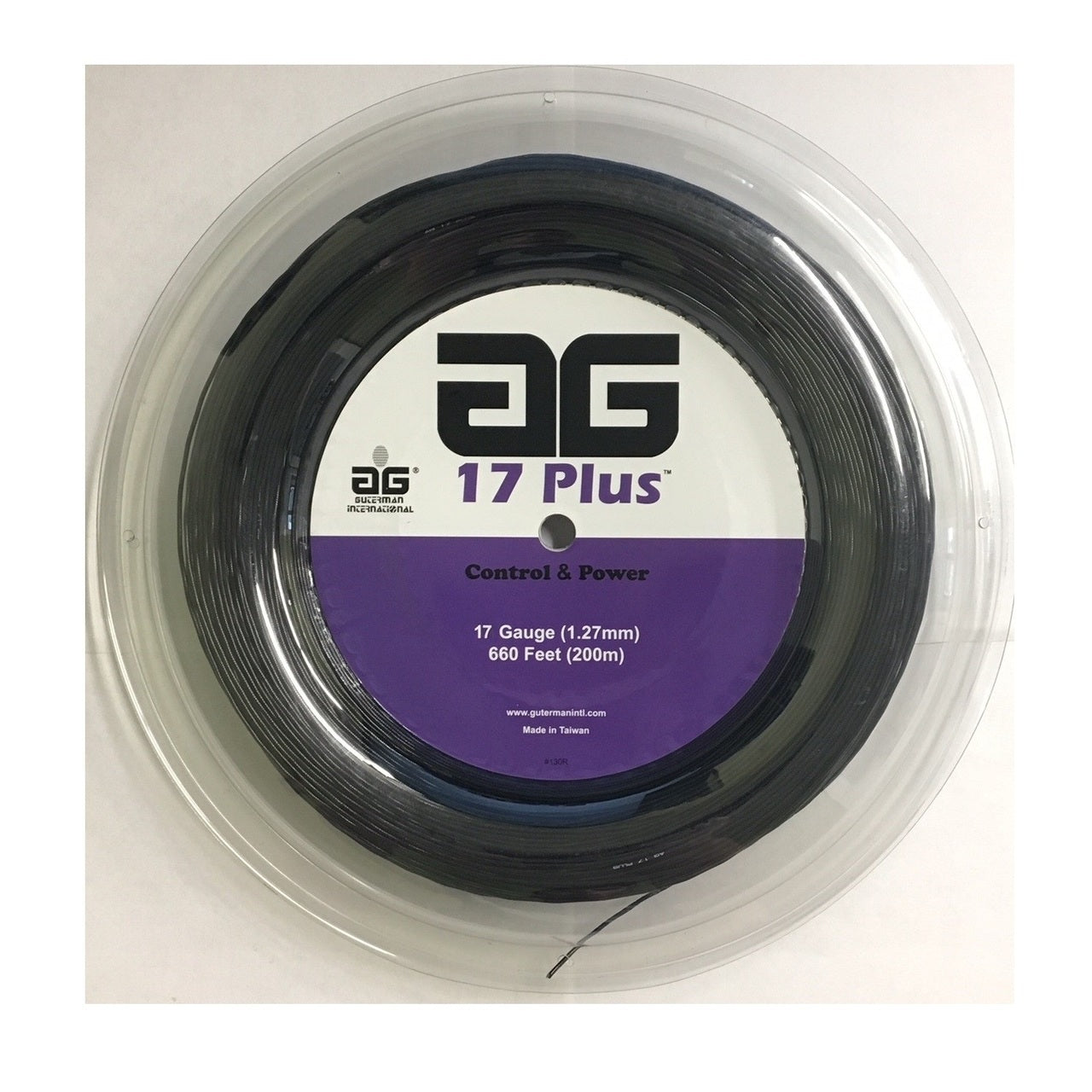 AG 17 Plus Tennis String Reel - Black
