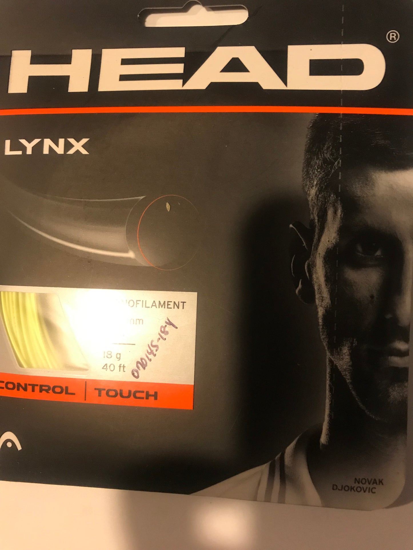 Head Lynx 18G Tennis String Set - Yellow