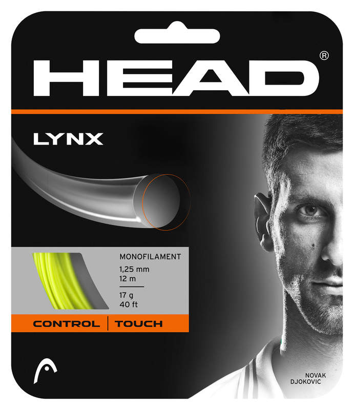 Head Lynx 17G Tennis String Set - Yellow