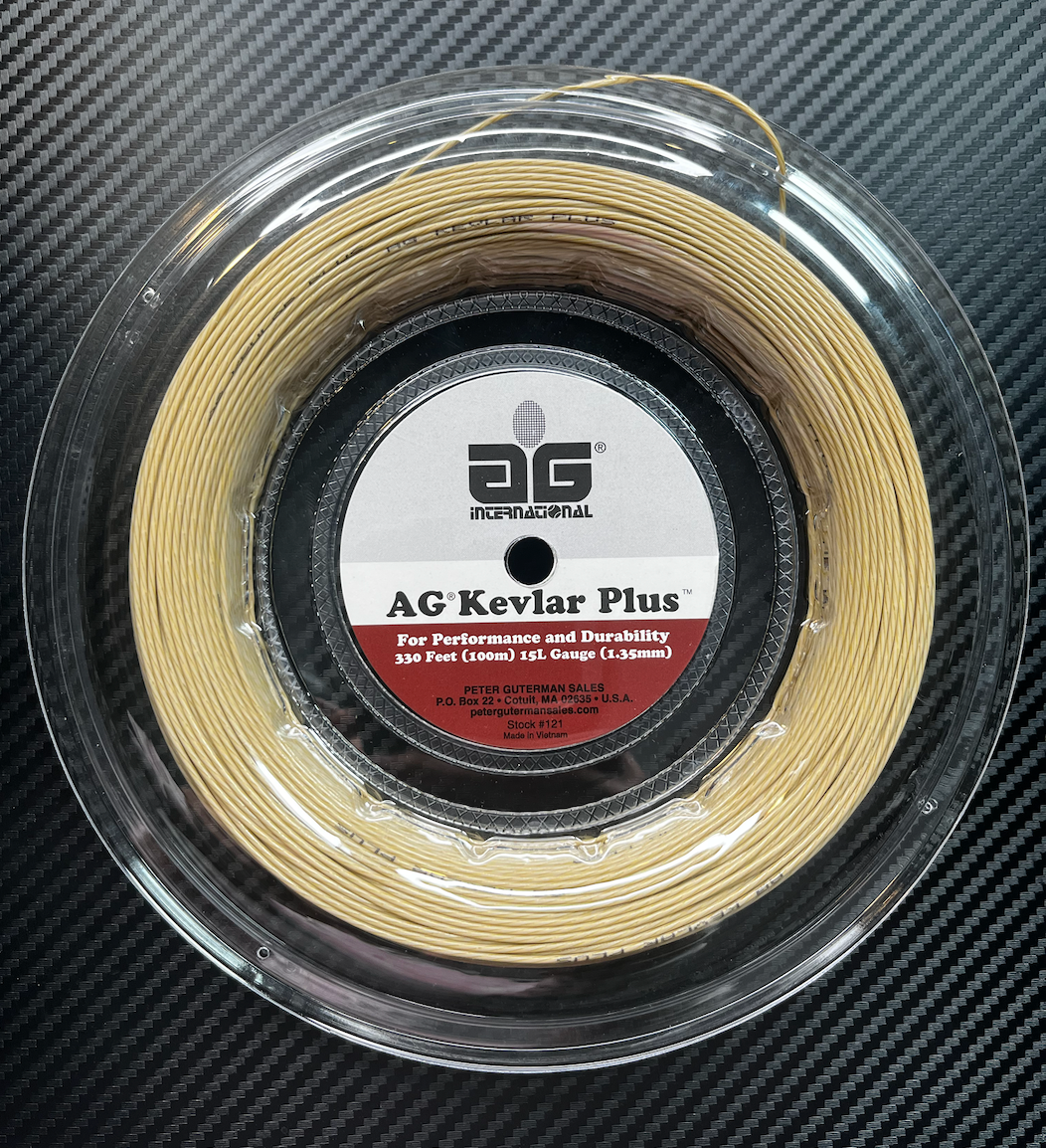 AG Kev lar Plus Tennis String Reel-15L-Gold