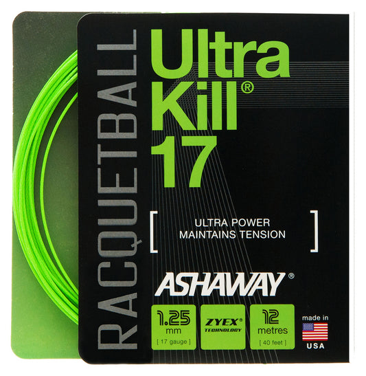 Ashaway Ultrakill 17 Racquetball String Set